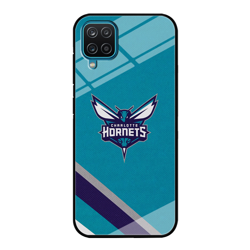 Charlotte Hornets Tosca Stripe Samsung Galaxy A12 Case