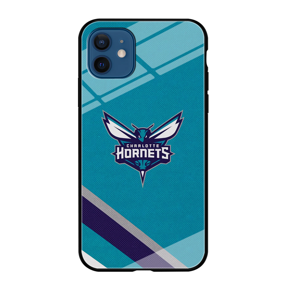 Charlotte Hornets Tosca Stripe iPhone 12 Case