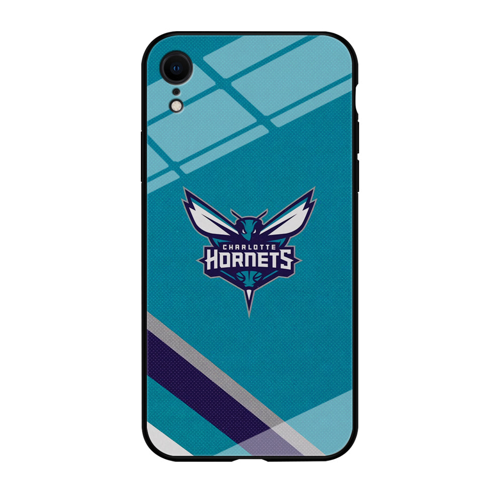 Charlotte Hornets Tosca Stripe iPhone XR Case