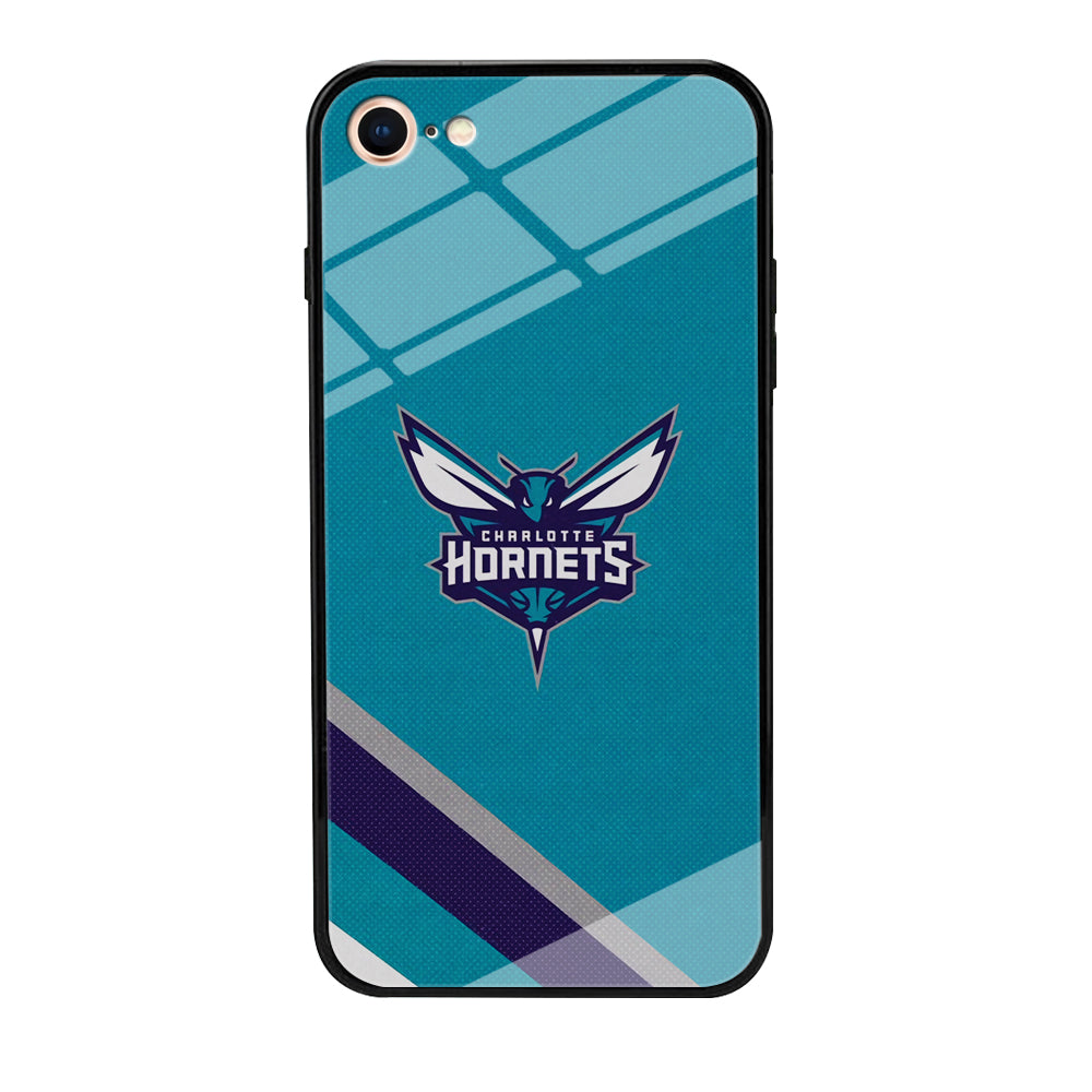 Charlotte Hornets Tosca Stripe iPhone 8 Case