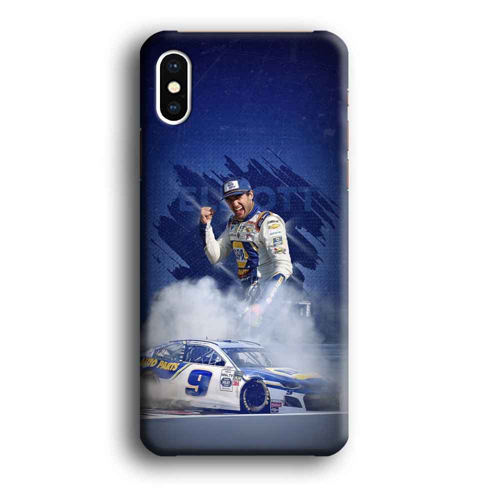 Chase Elliott Driver Nascar iPhone X Case