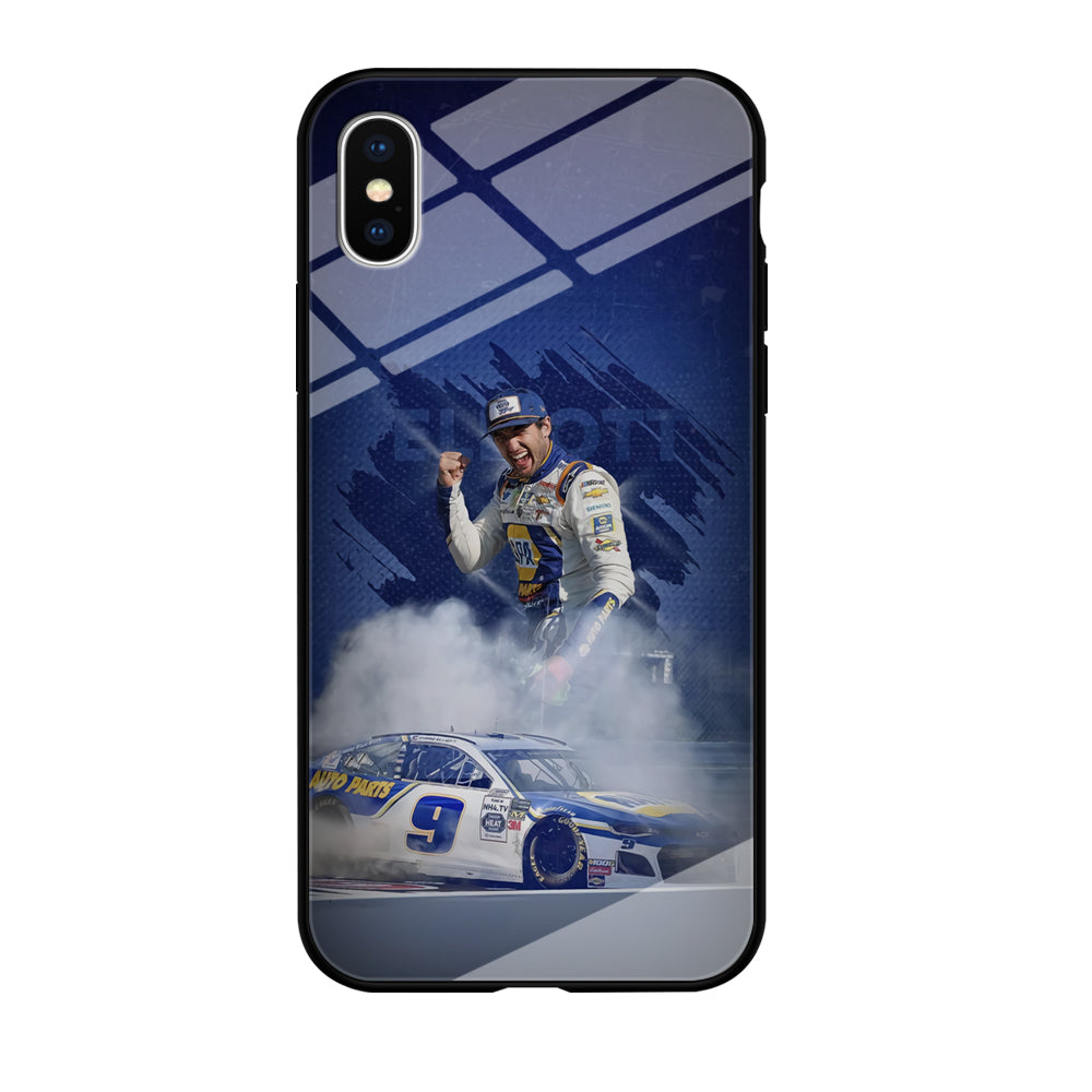 Chase Elliott Driver Nascar iPhone X Case