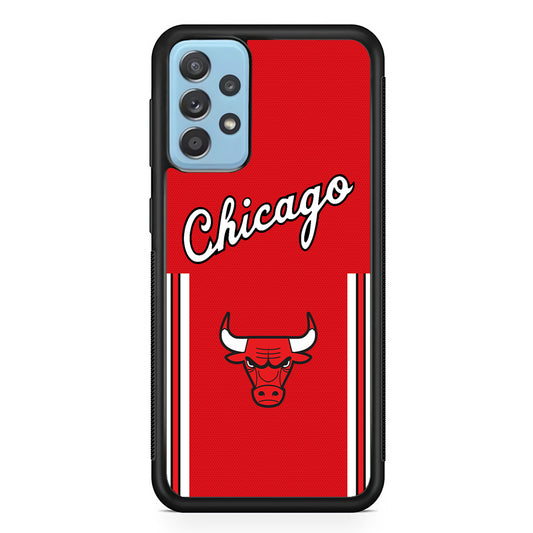 Chicago Bulls Red Champion Samsung Galaxy A52 Case