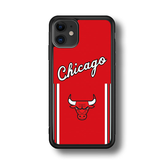 Chicago Bulls Red Champion iPhone 11 Case