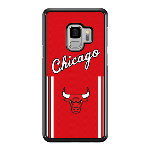 Chicago Bulls Red Champion Samsung Galaxy S9 Case