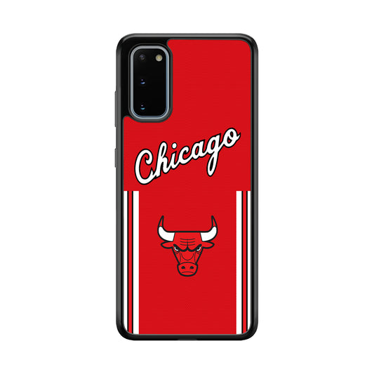Chicago Bulls Red Champion Samsung Galaxy S20 Case