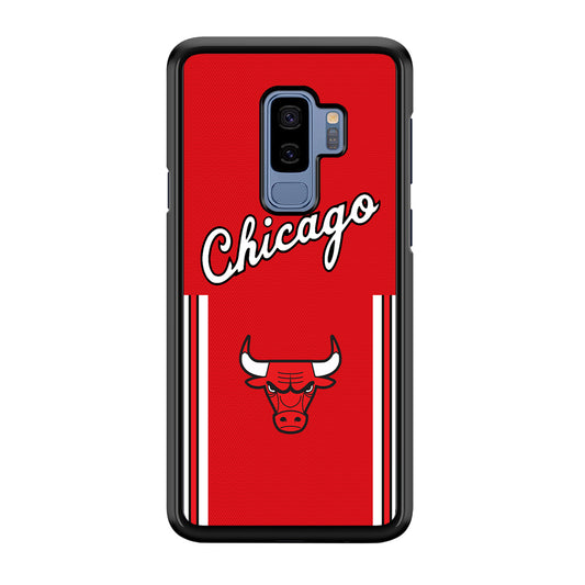 Chicago Bulls Red Champion Samsung Galaxy S9 Plus Case