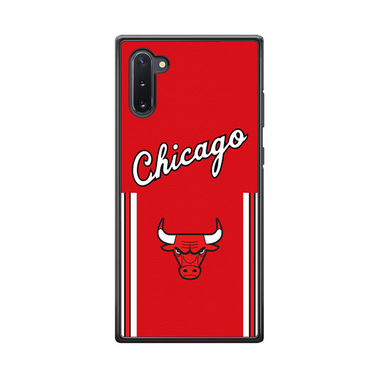 Chicago Bulls Red Champion Samsung Galaxy Note 10 Case