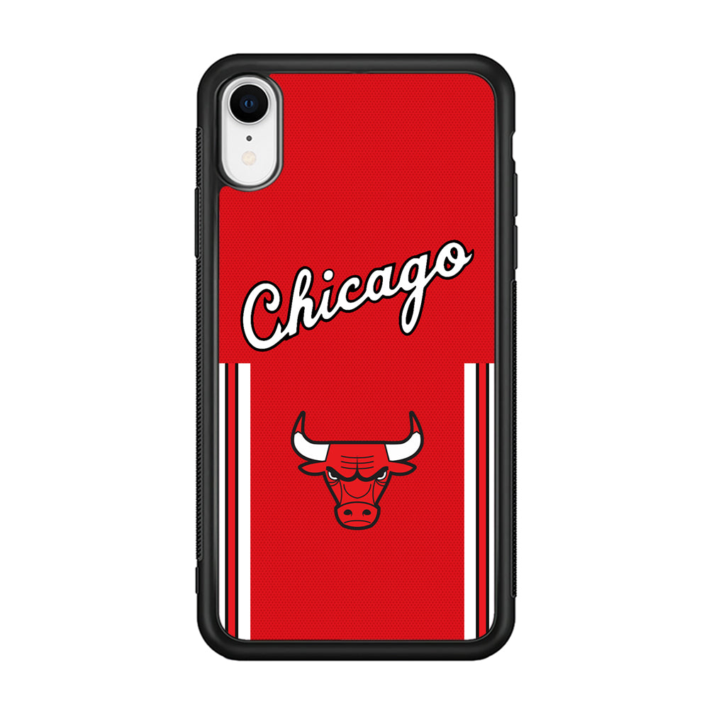 Chicago Bulls Red Champion iPhone XR Case