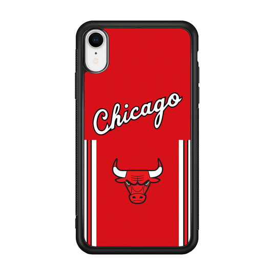 Chicago Bulls Red Champion iPhone XR Case