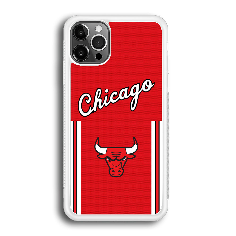 Chicago Bulls Red Champion iPhone 12 Pro Case