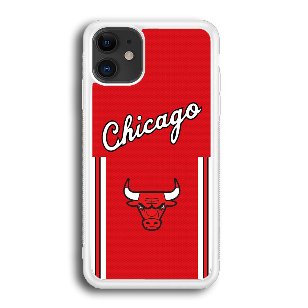 Chicago Bulls Red Champion iPhone 12 Case