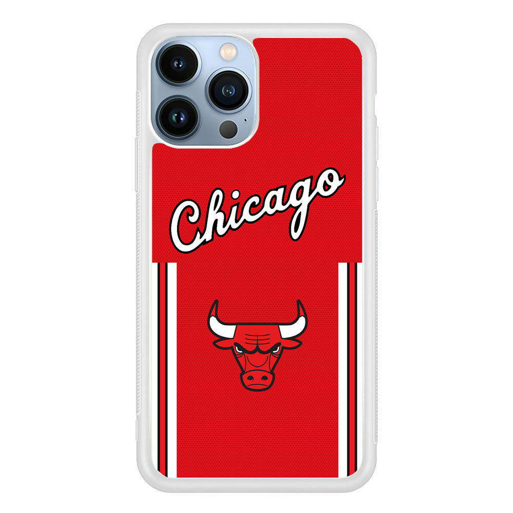 Chicago Bulls Red Champion iPhone 13 Pro Max Case