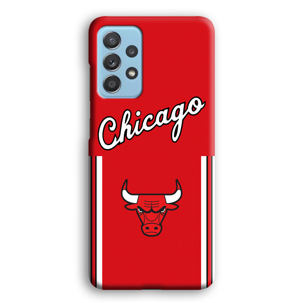 Chicago Bulls Red Champion Samsung Galaxy A52 Case