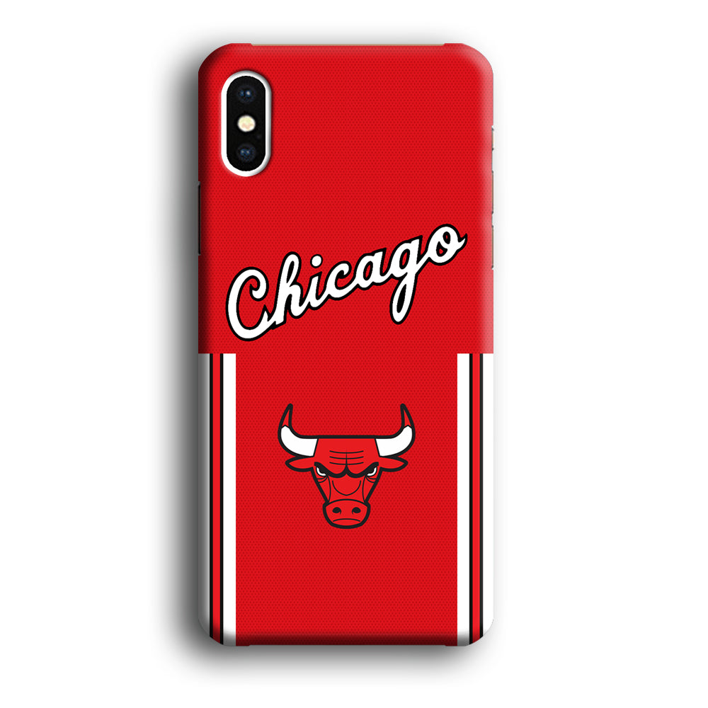 Chicago Bulls Red Champion iPhone XS MAX Case