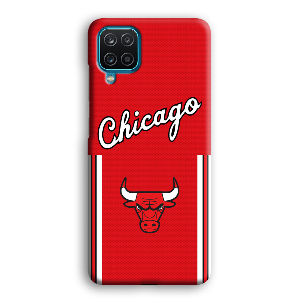 Chicago Bulls Red Champion Samsung Galaxy A12 Case