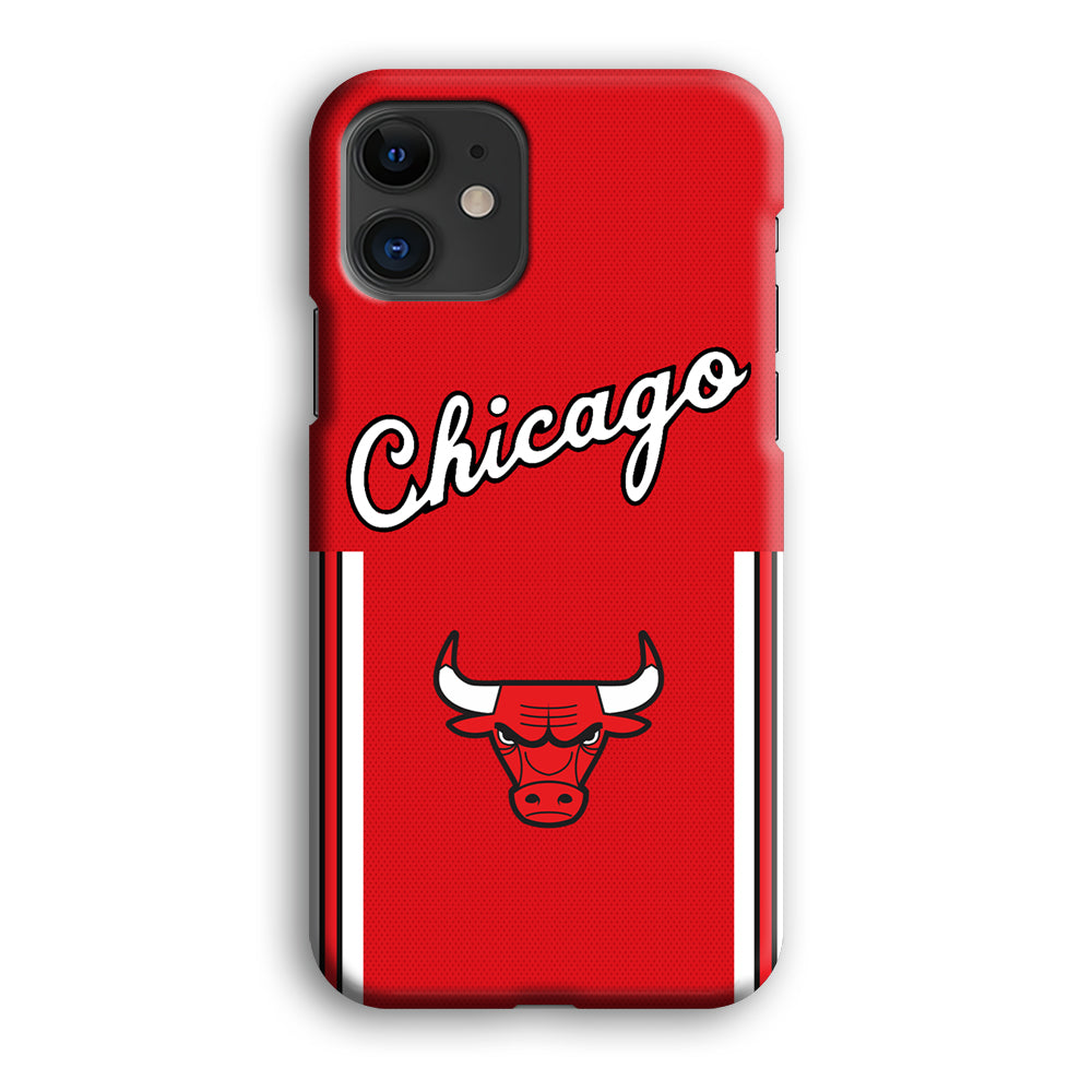 Chicago Bulls Red Champion iPhone 12 Case