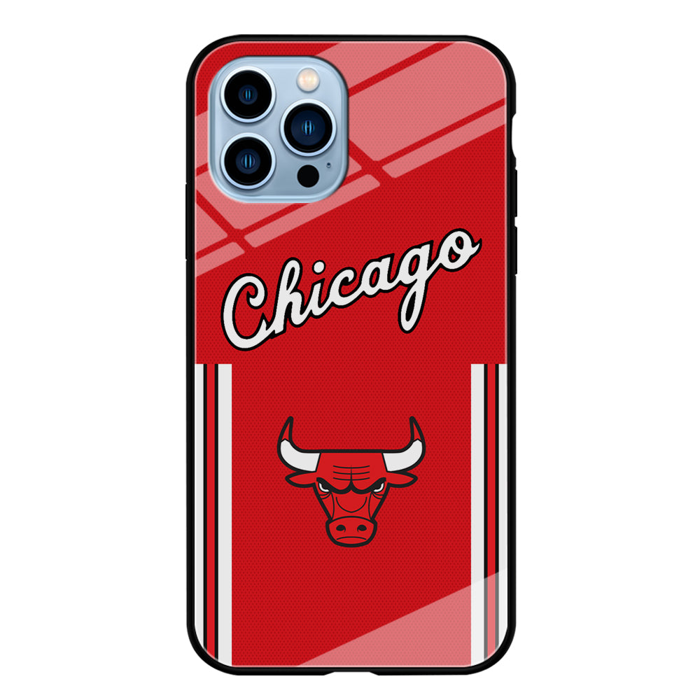 Chicago Bulls Red Champion iPhone 13 Pro Max Case