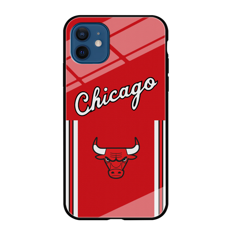 Chicago Bulls Red Champion iPhone 12 Case