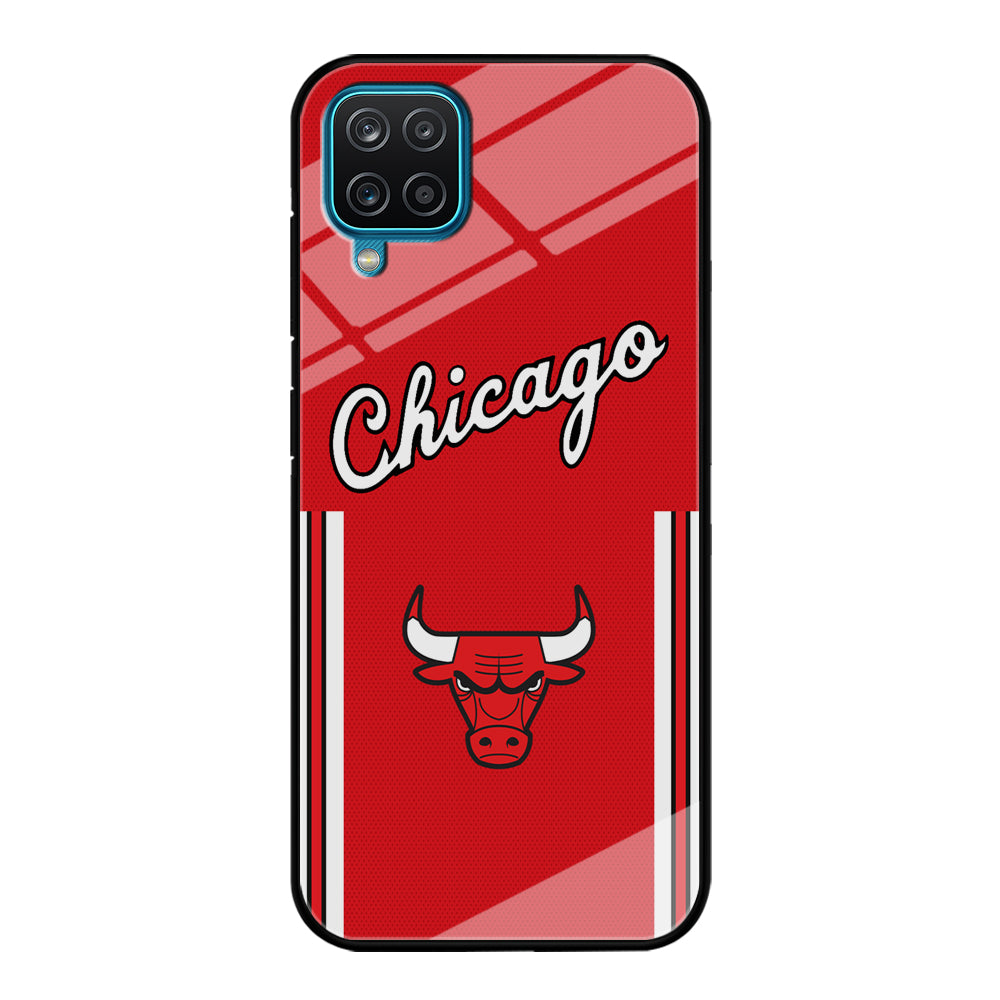 Chicago Bulls Red Champion Samsung Galaxy A12 Case