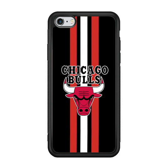 Chicago Bulls Stripe And Emblem iPhone 6 Plus | 6s Plus Case