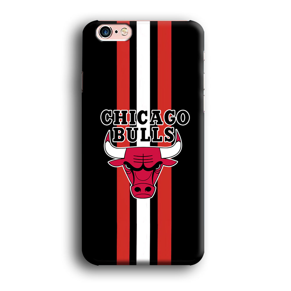 Chicago Bulls Stripe And Emblem iPhone 6 Plus | 6s Plus Case