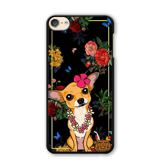 Chihuahua Dog Summer Frame iPod Touch 6 Case - Carneyforia