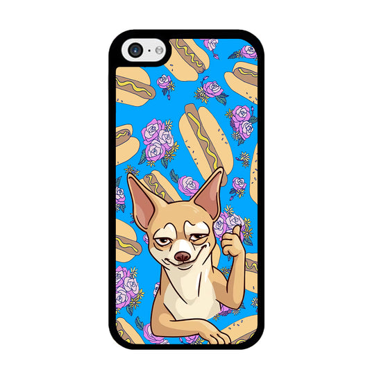 Chihuahua and Hot Dog Bid iPhone 5 | 5s Case - Carneyforia