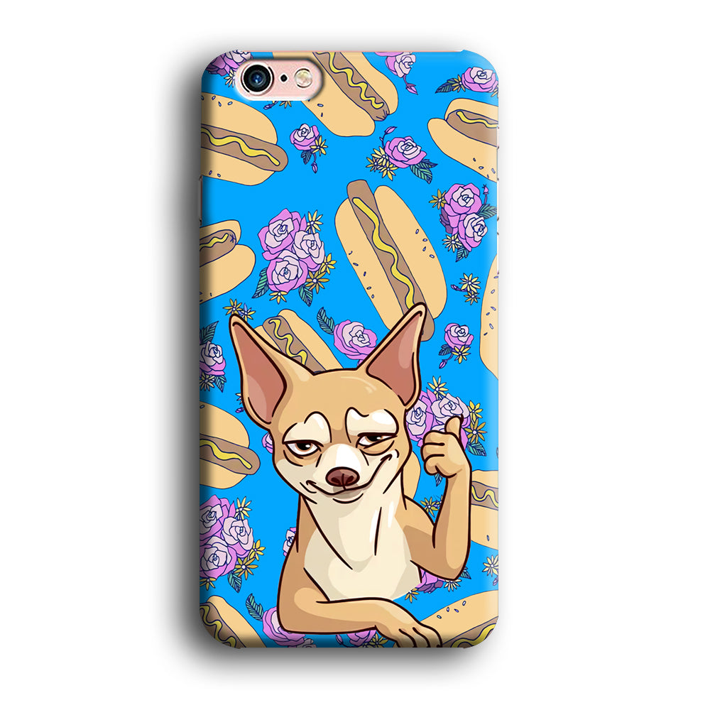 Chihuahua and Hot Dog Bid iPhone 6 Plus | 6s Plus Case