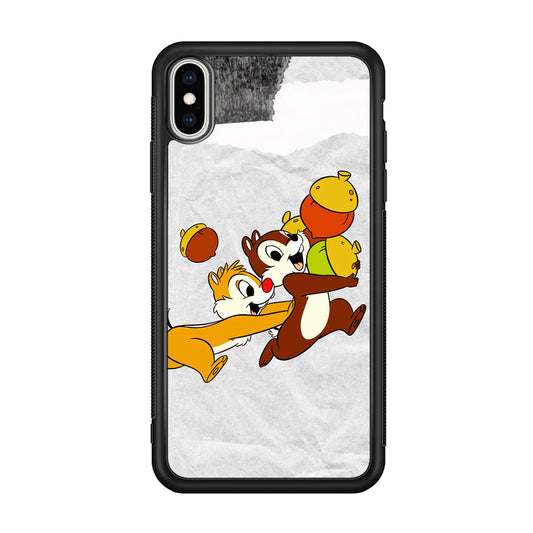 Chip And Dale Aesthetic iPhone X Case