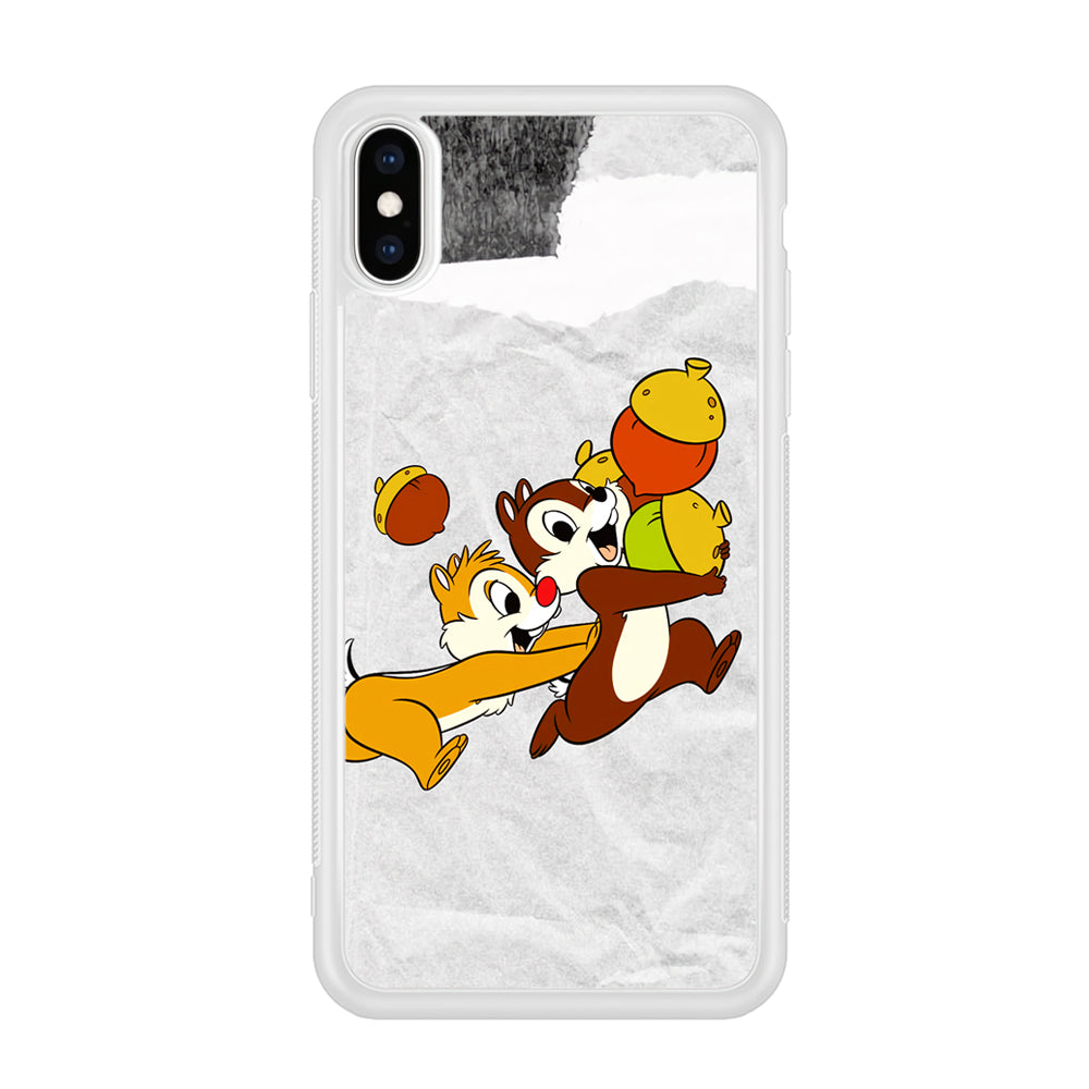 Chip And Dale Aesthetic iPhone X Case