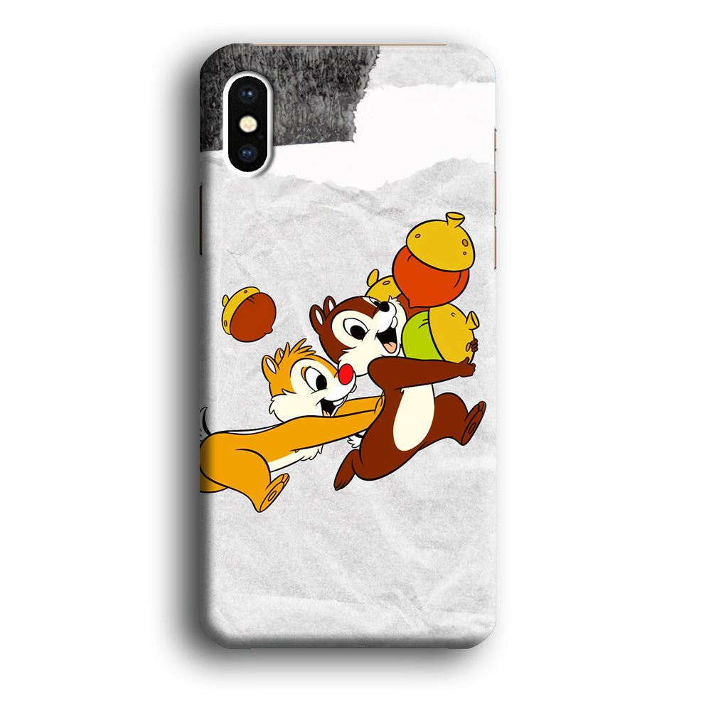 Chip And Dale Aesthetic iPhone X Case