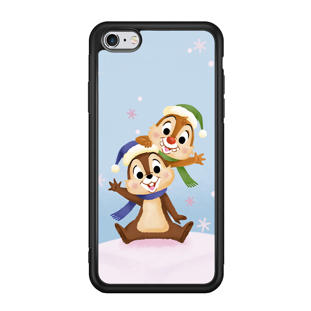 Chip And Dale Happy In Winter iPhone 6 | 6s Case