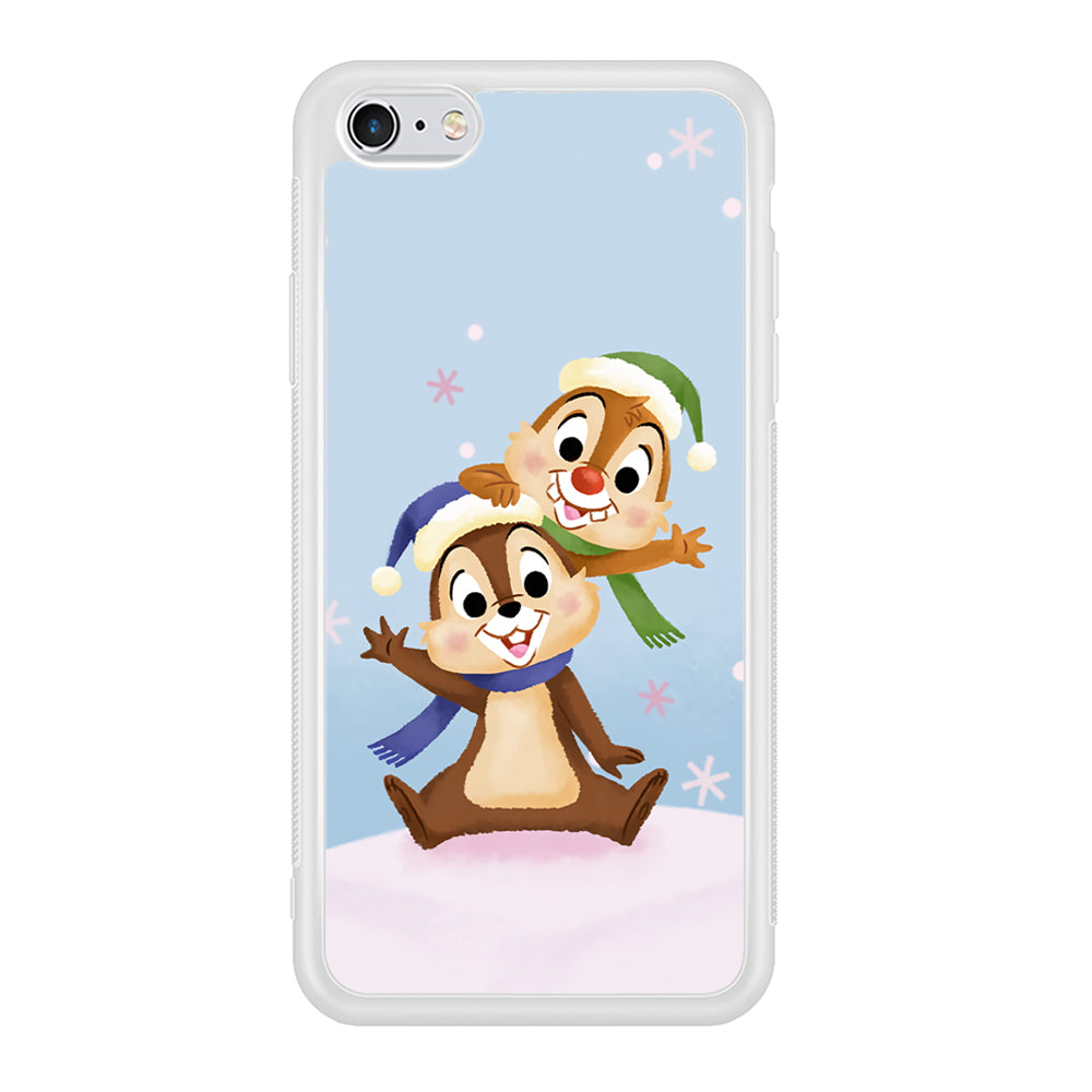 Chip And Dale Happy In Winter iPhone 6 | 6s Case