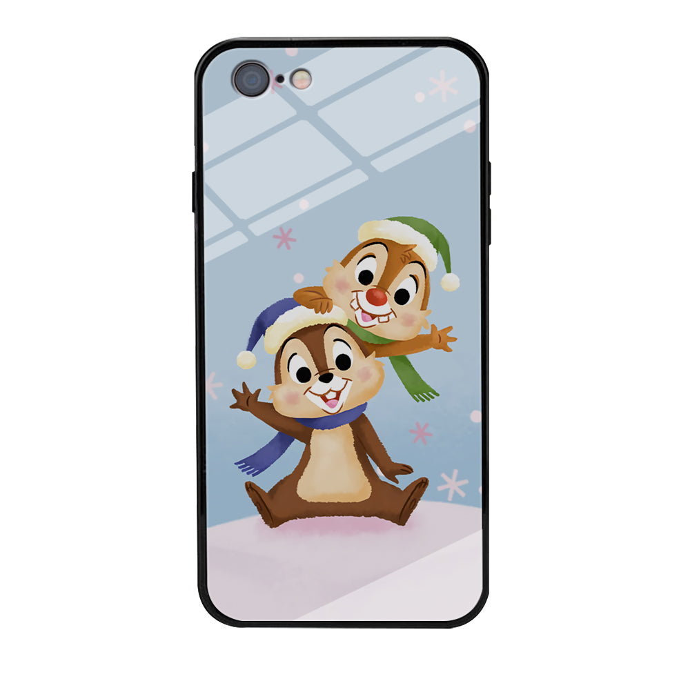 Chip And Dale Happy In Winter iPhone 6 | 6s Case