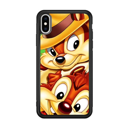 Chip And Dale Mode Rescue Rangers iPhone XS Case