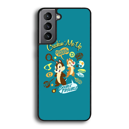Chip N Dale Double Trouble Samsung Galaxy S21 Plus Case - Carneyforia