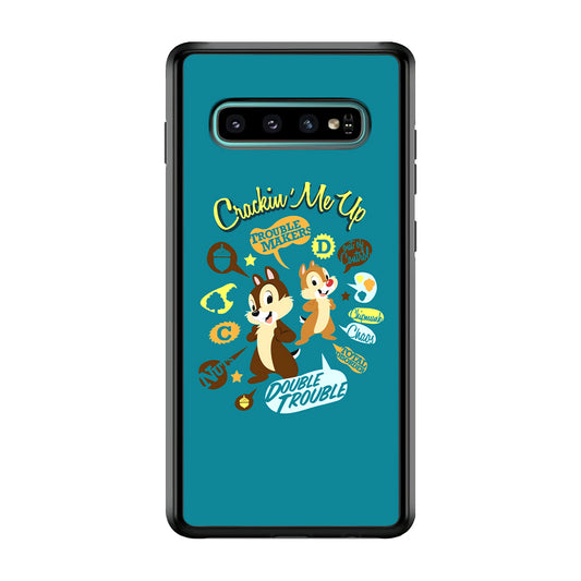 Chip N Dale Double Trouble Samsung Galaxy S10 Case