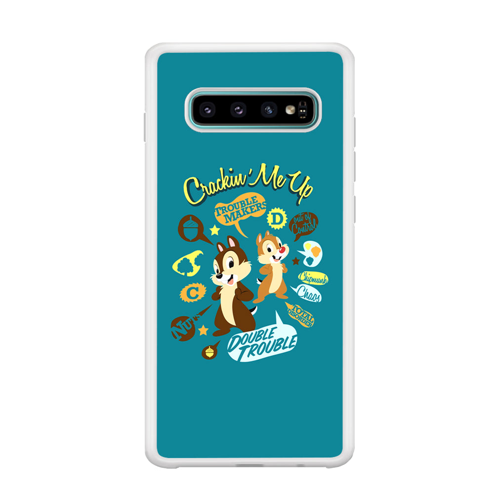 Chip N Dale Double Trouble Samsung Galaxy S10 Case