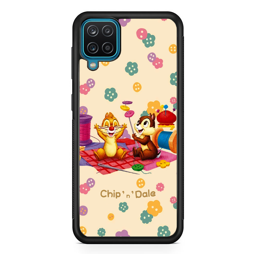 Chip N Dale Play with Yarn Samsung Galaxy A12 Case