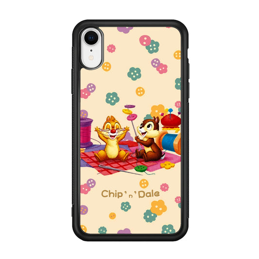 Chip N Dale Play with Yarn iPhone XR Case