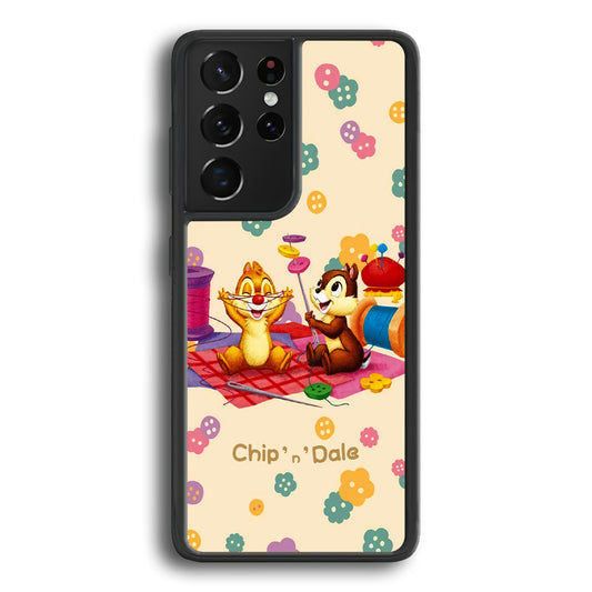 Chip N Dale Play with Yarn Samsung Galaxy S21 Ultra Case