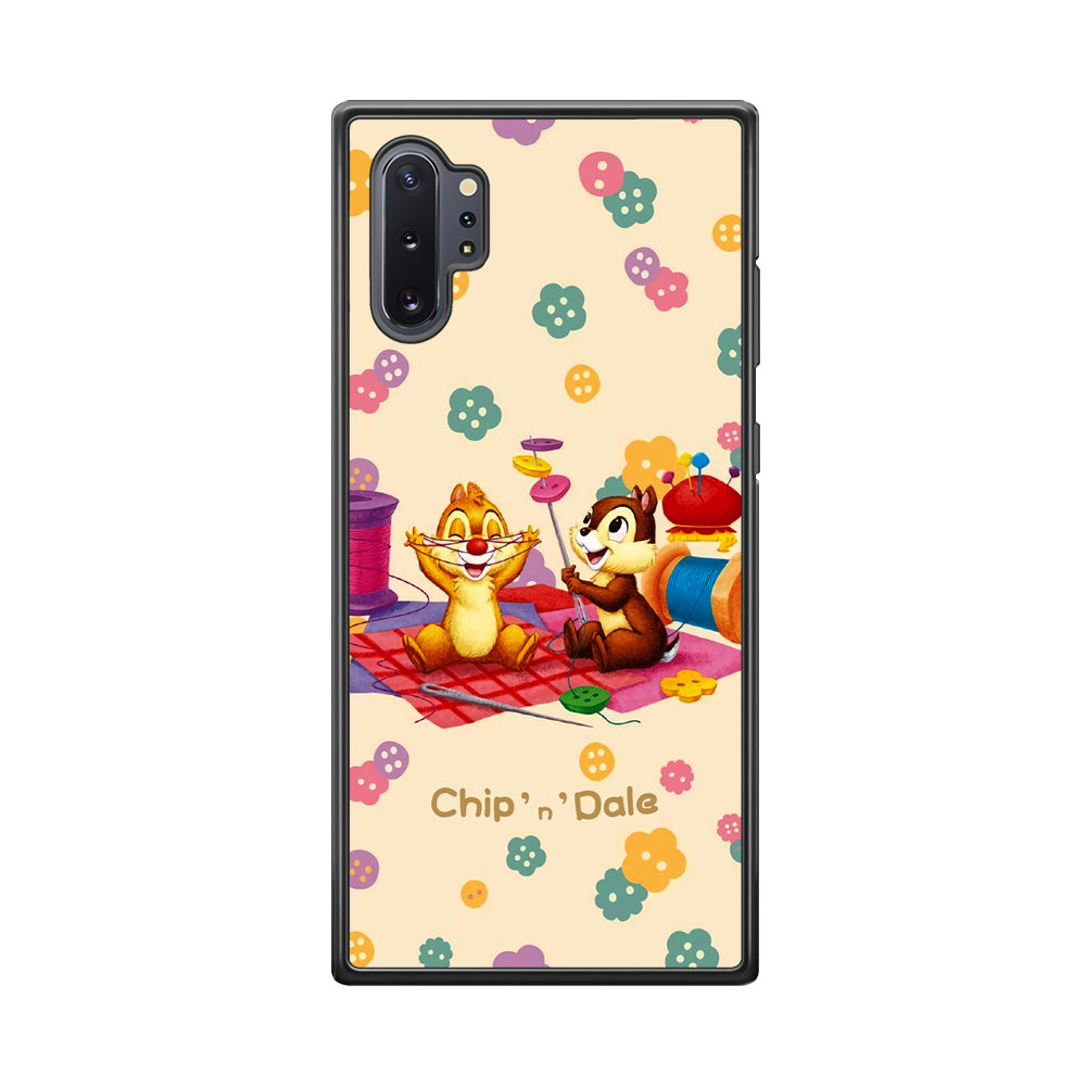 Chip N Dale Play with Yarn Samsung Galaxy Note 10 Plus Case