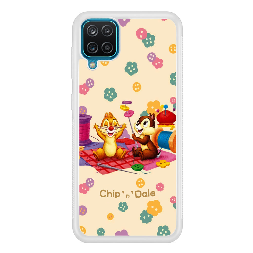 Chip N Dale Play with Yarn Samsung Galaxy A12 Case