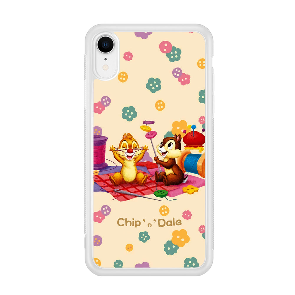 Chip N Dale Play with Yarn iPhone XR Case
