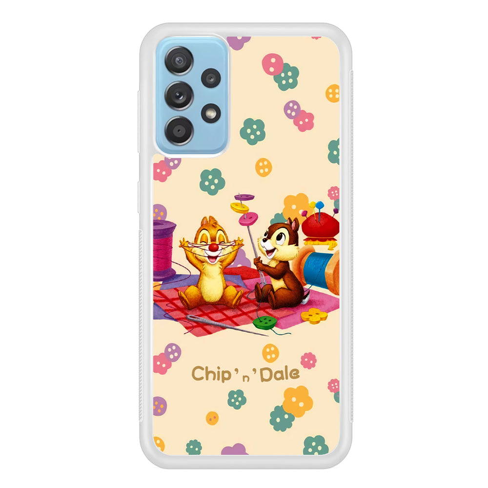 Chip N Dale Play with Yarn Samsung Galaxy A72 Case