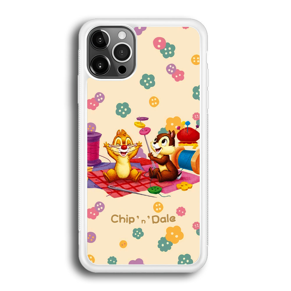 Chip N Dale Play with Yarn iPhone 12 Pro Case
