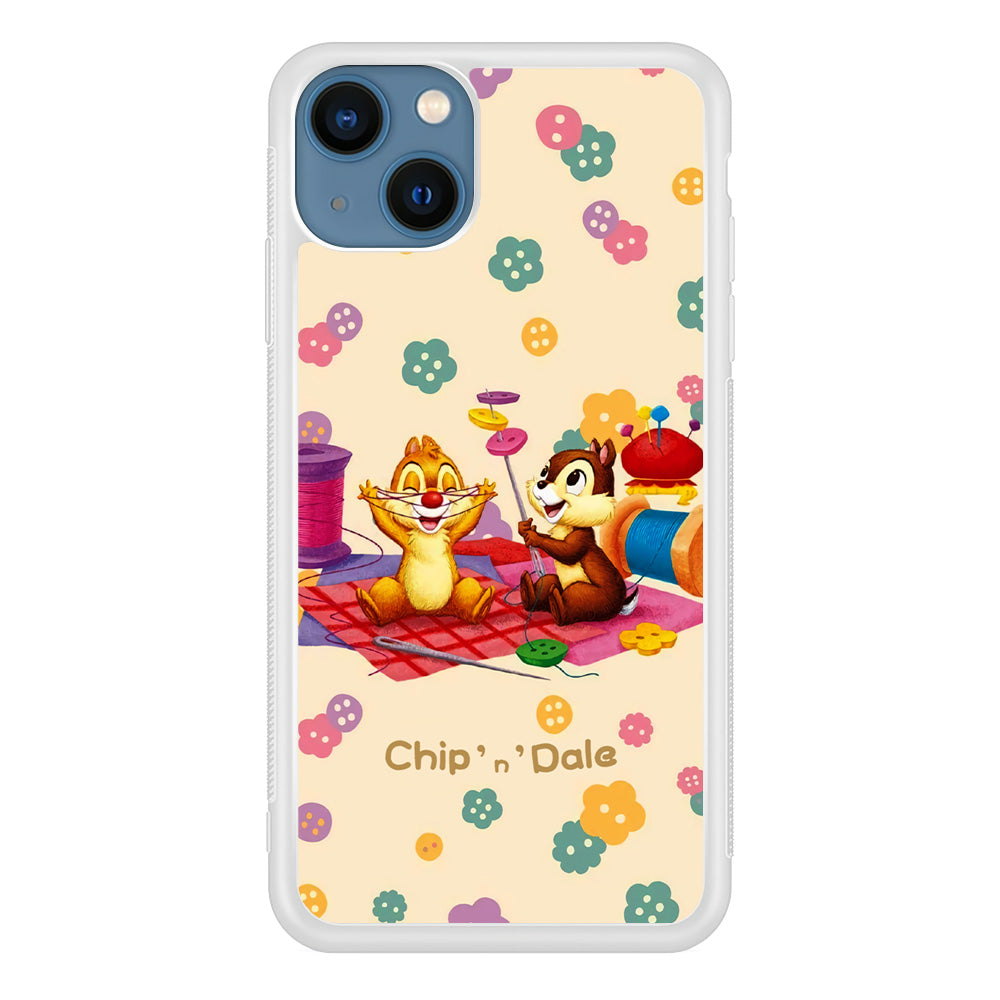 Chip N Dale Play with Yarn iPhone 13 Case