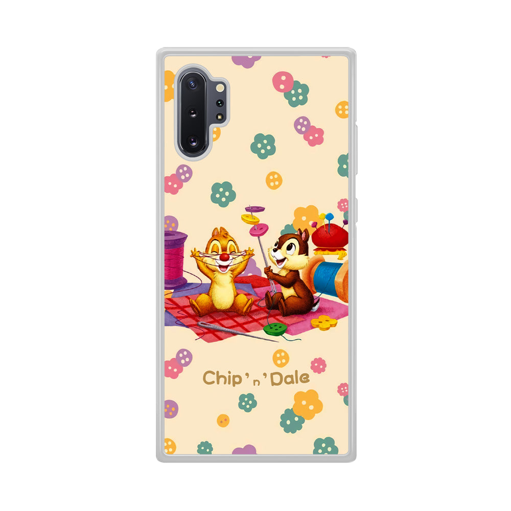 Chip N Dale Play with Yarn Samsung Galaxy Note 10 Plus Case