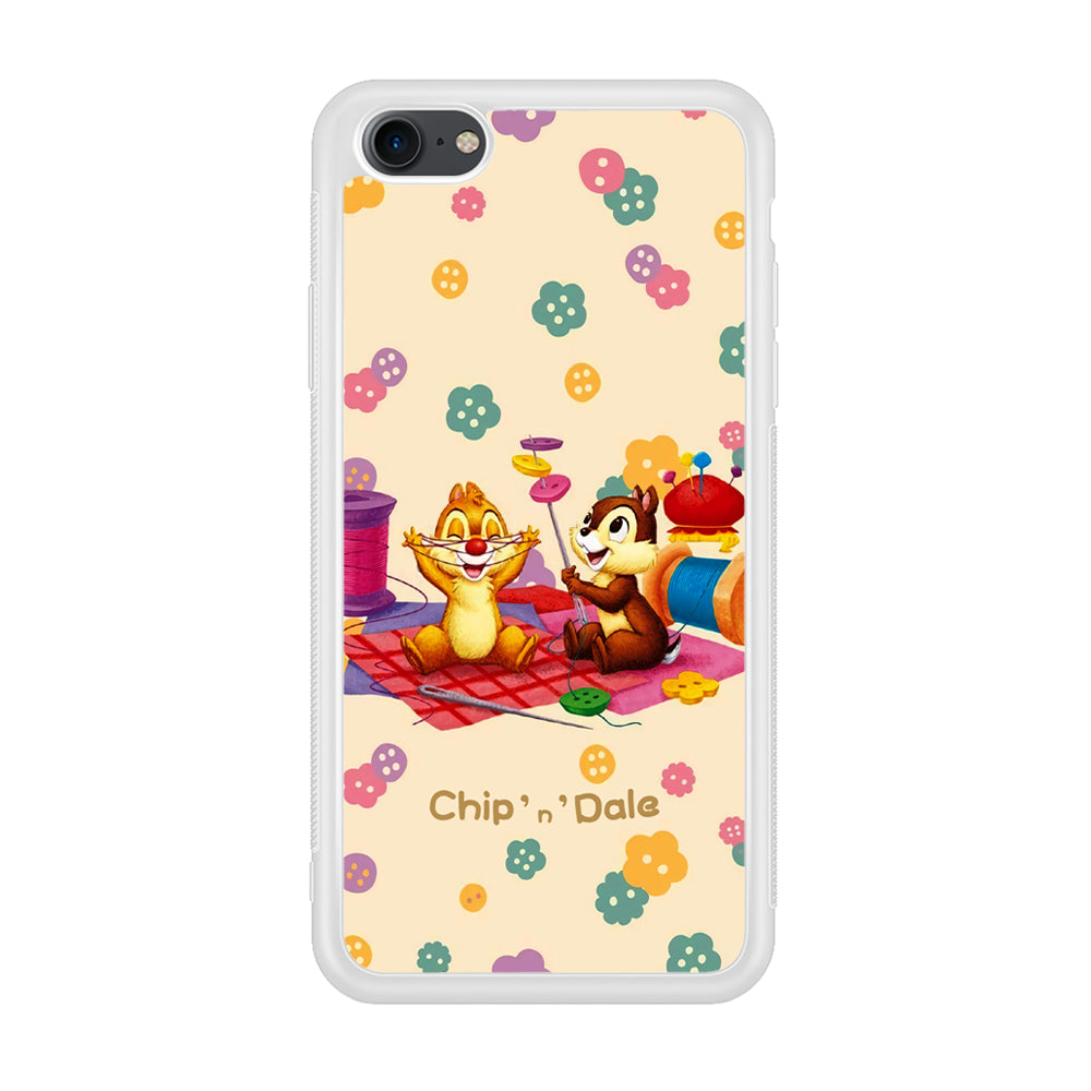 Chip N Dale Play with Yarn iPhone 8 Case